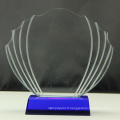 Promotionnel divers durable usecustom cadeau laser gravé cristal bloc verre trophée